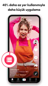 TikTok Lite - Veri Tasarrufu screenshot
