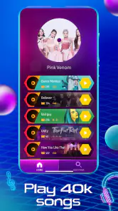 Tiles Hop Piyano Müzik Oyunu screenshot