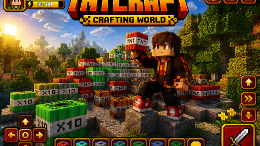 TNTCRAFT : Crafting World 3