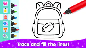 Toddler Coloring Book For Boys screenshot