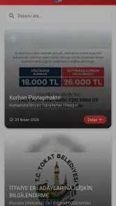 Tokat Belediyesi screenshot