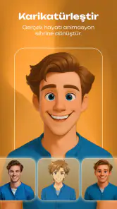 Toon AI Avatar Düzenleyici screenshot