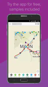 Tracks4Africa Guide screenshot