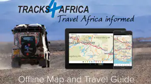 Tracks4Africa Guide screenshot