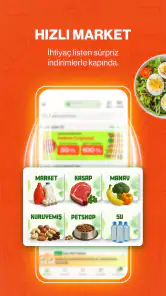 Trendyol Go: Yemek, Market, Su screenshot
