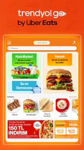 Trendyol Go: Yemek, Market, Su screenshot