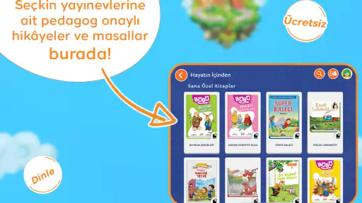 TRT Çocuk Kitaplık: Oku, Dinle 6