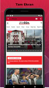 Tüm Gazeteler ve Haberler screenshot