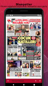 Tüm Gazeteler ve Haberler screenshot