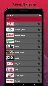 Tüm Gazeteler ve Haberler screenshot