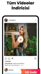 Tüm Video İndirici ve Oynatıcı 1