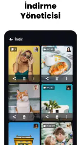 Tüm Video İndirici ve Oynatıcı screenshot