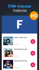 Tüm Videolar İndiricisi 2019 screenshot