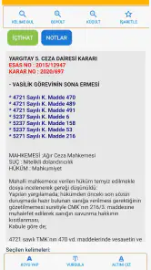Türk Ceza Kanunu screenshot