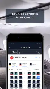 Türk Hava Yolları Uçak Bileti screenshot
