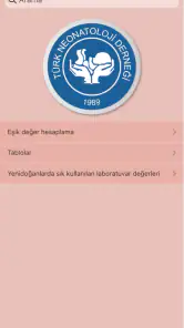 Türk Neonatoloji Derneği Mobil screenshot