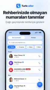 Türkcaller: Numara Sorgulama screenshot