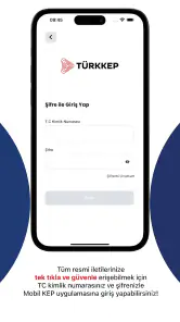 TÜRKKEP Mobil KEP screenshot