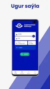TurkmenistanRailways screenshot