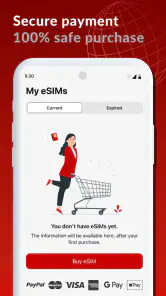 TurkSIM: Seyahat için eSIM screenshot