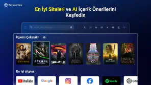TV Web Tarayıcısı BrowseHere screenshot