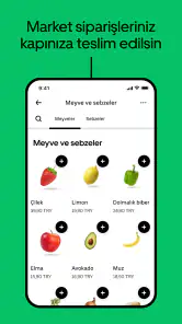 Uber Eats: Yemek & Market screenshot