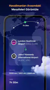 Uçuş Takibi : Canlı Radar screenshot