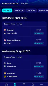 UEFA Champions League Official screenshot