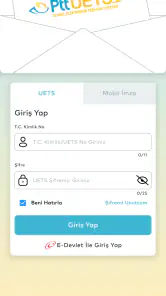 UETS PTT screenshot