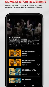 UFC screenshot