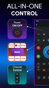 Universal TV Remote Control screenshot