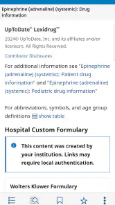 UpToDate screenshot