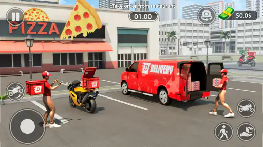 Urban Food Delivery Game 7