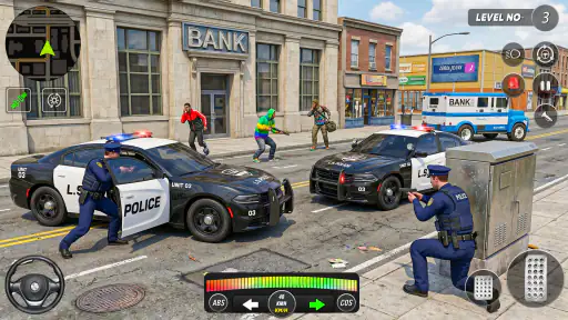 US Police Car Chase: Cop Games 2