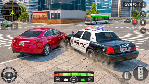 US Police Car Chase: Cop Games 3