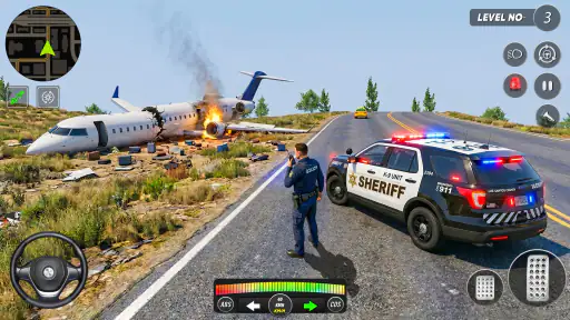 US Police Car Chase: Cop Games 7