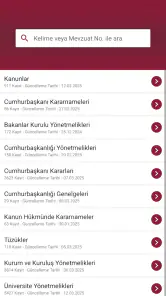 UYAP Mevzuat screenshot
