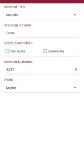 UYAP Mevzuat screenshot
