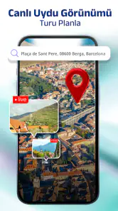 Uydu Haritası: 3D Dünya Uydusu screenshot