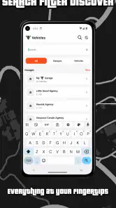 V Vehicles screenshot