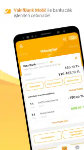 VakıfBank Mobil Bankacılık screenshot
