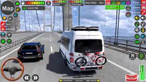 Van Driving Dubai Van Game screenshot