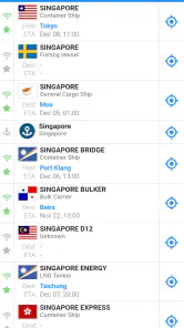VesselFinder screenshot