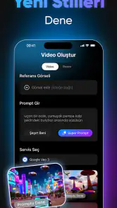 Videa: AI Video Oluşturucu screenshot