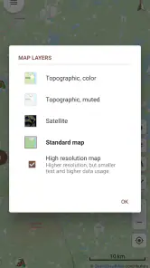 Vindskyddskartan (Shelter Map) screenshot