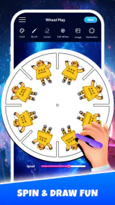 Visual Wheel Art - Spin & Draw screenshot