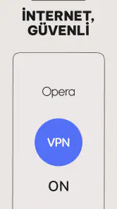 VPN ile Opera Özel Tarayıcı screenshot
