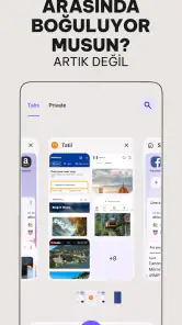 VPN ile Opera Özel Tarayıcı screenshot