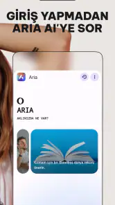 VPN ile Opera Özel Tarayıcı screenshot