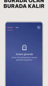 VPN ile Opera Özel Tarayıcı screenshot